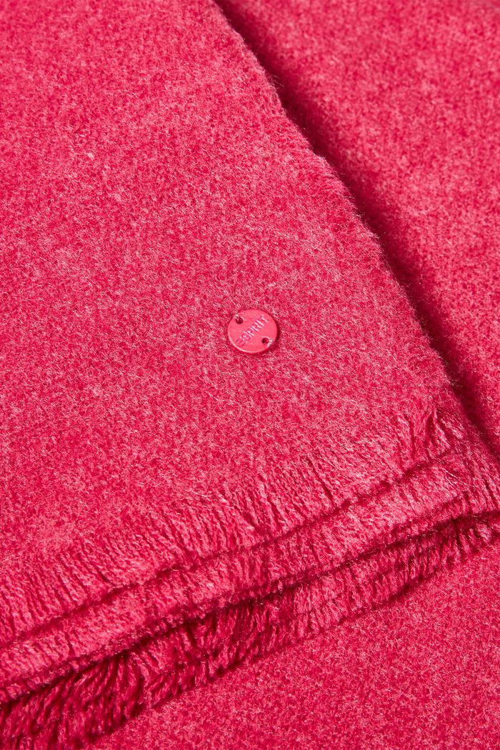 Tørklæde i oversize, PINK FUCHSIA, detail image number 1