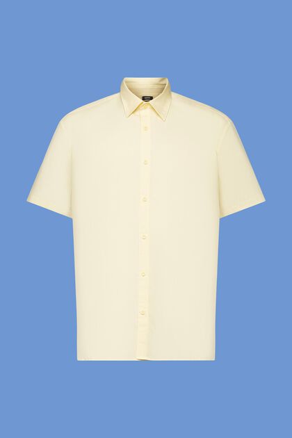 Button down-skjorte med korte ærmer