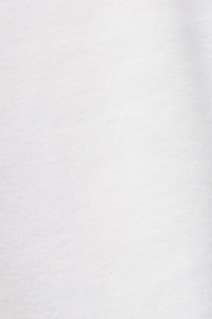 T-shirt med print på fronten, WHITE, detail image number 5