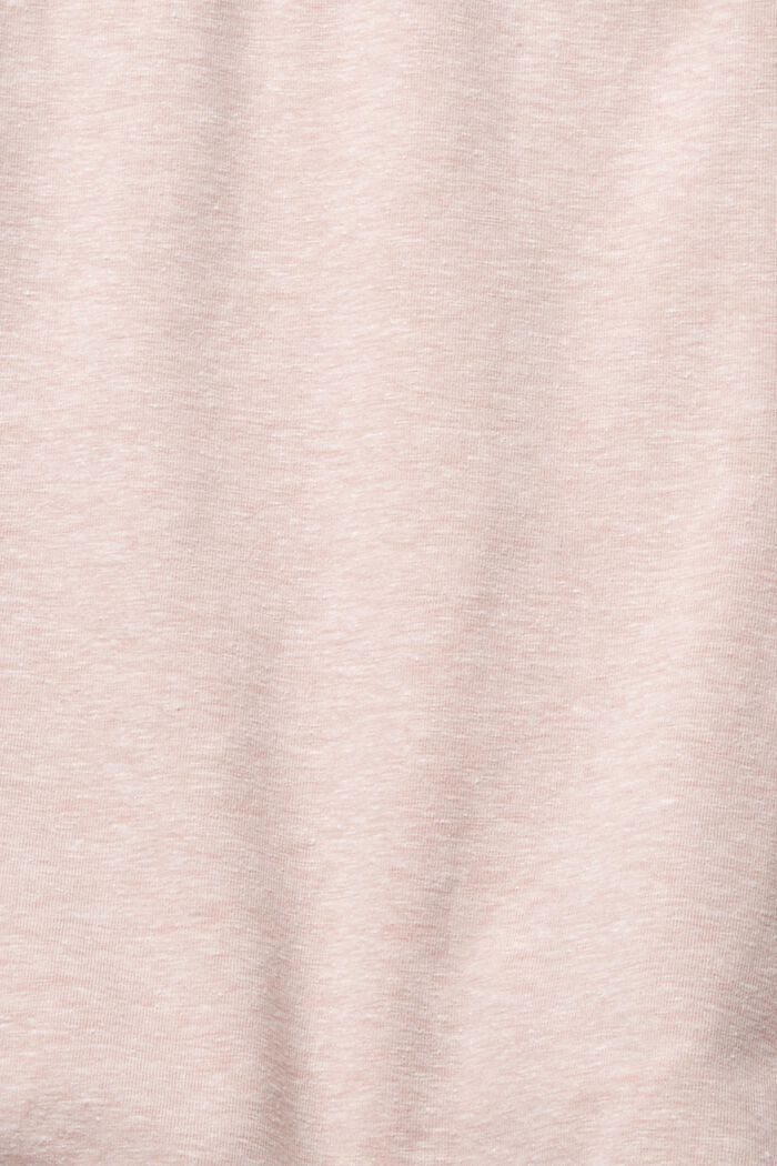 Jerseyshorts med elastisk talje, OLD PINK, detail image number 1