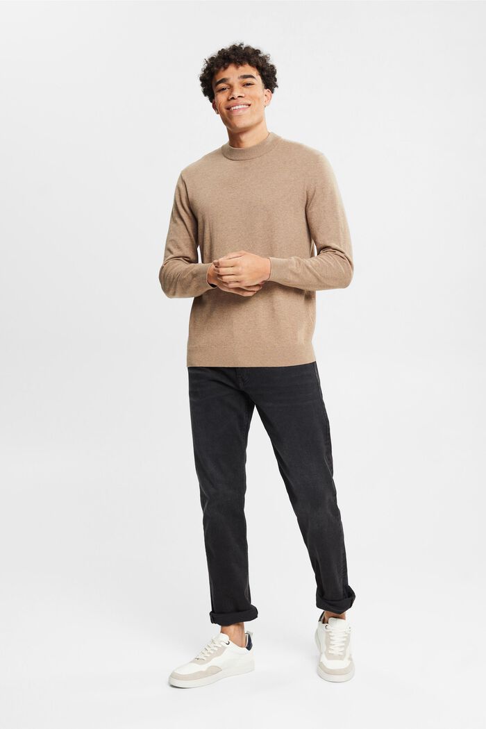 Striksweater, BEIGE, detail image number 1