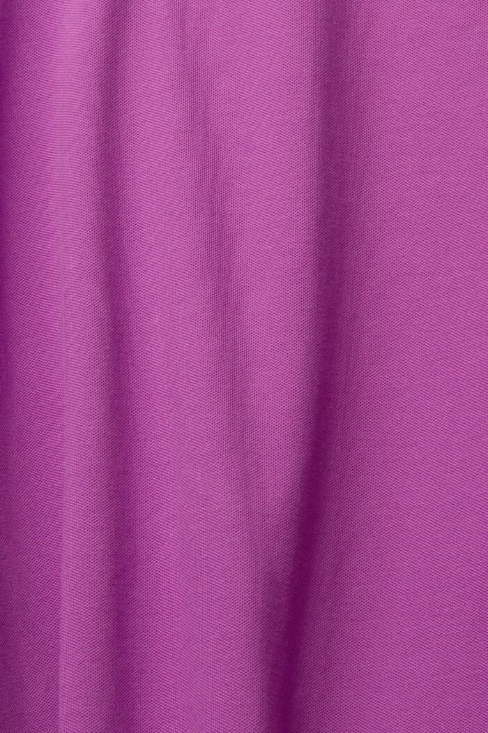 Piqué-poloskjorte, VIOLET, detail image number 5