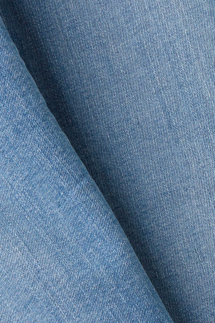 Skinny jeans i bæredygtig bomuld, BLUE LIGHT WASHED, detail image number 5