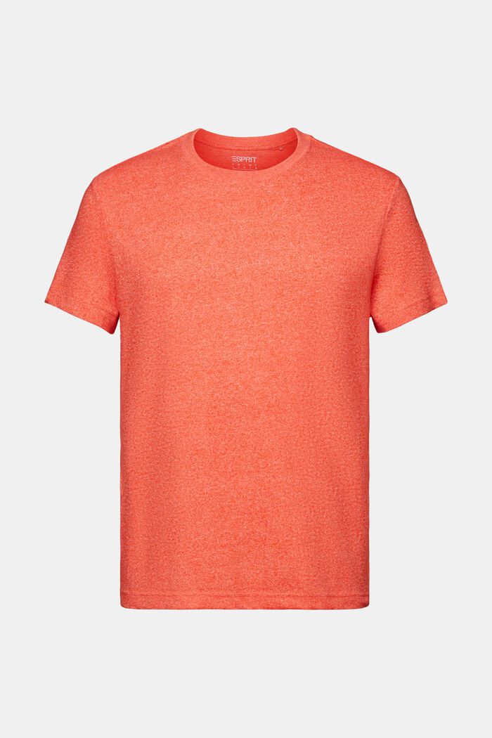 Melange-T-shirt, BRIGHT ORANGE, detail image number 5
