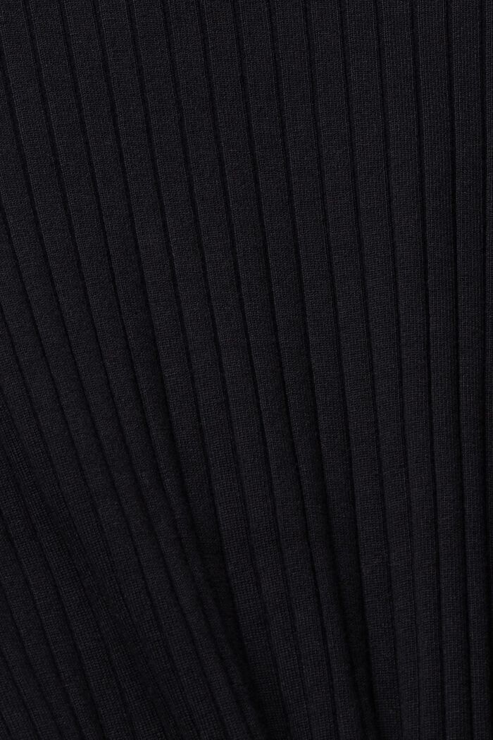 Pullover med høj krave, BLACK, detail image number 1