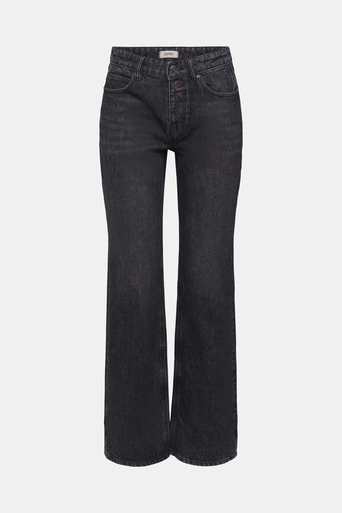 Western bootcut-jeans med mellemhøj talje, GREY DARK WASHED, detail image number 7