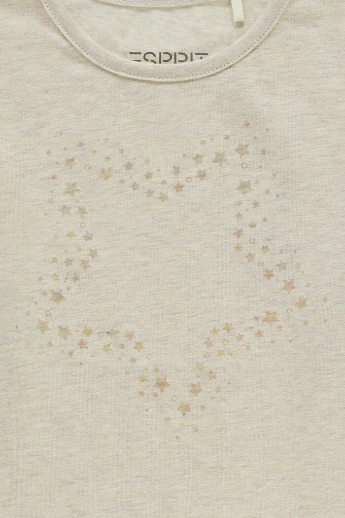 Langærmet top med funklende stjerneprint, ICE, detail image number 2