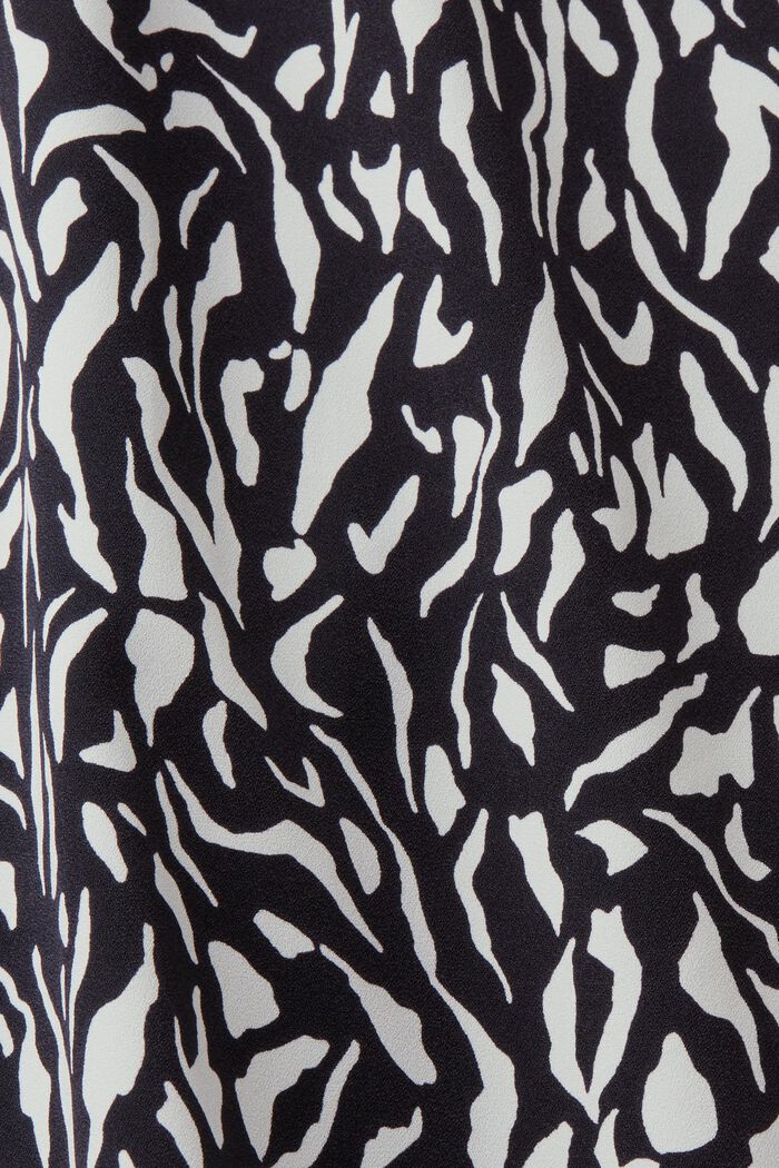 Mønstret, kort kjole, BLACK, detail image number 5
