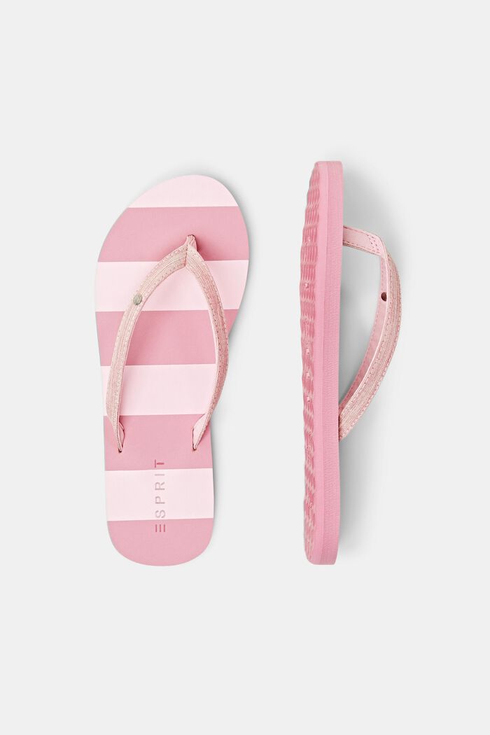 Flip flop-sandaler med tekstilremme, PINK FUCHSIA, detail image number 5