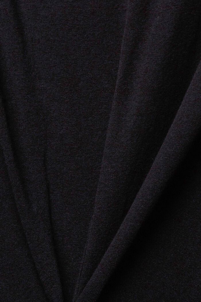 Jackets indoor knitted, BLACK, detail image number 4
