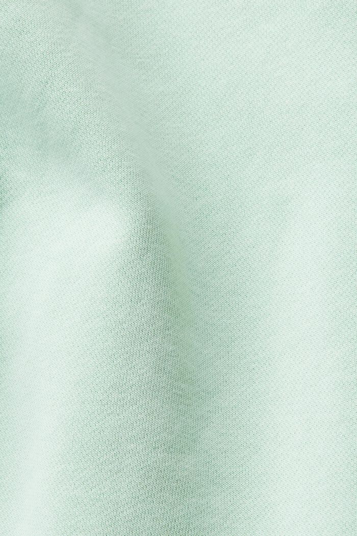 Sweatshirt med hætte, LIGHT AQUA GREEN, detail image number 5