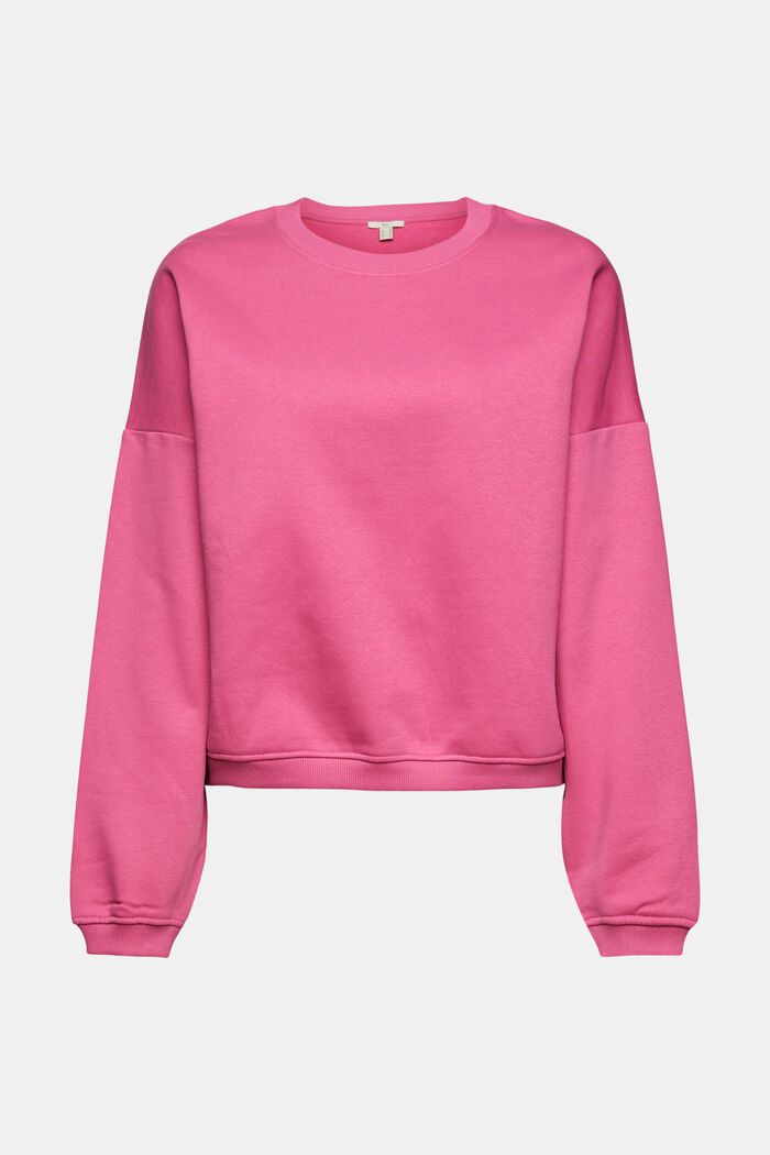 Stumpet sweatshirt med økologisk bomuld, PINK, detail image number 5