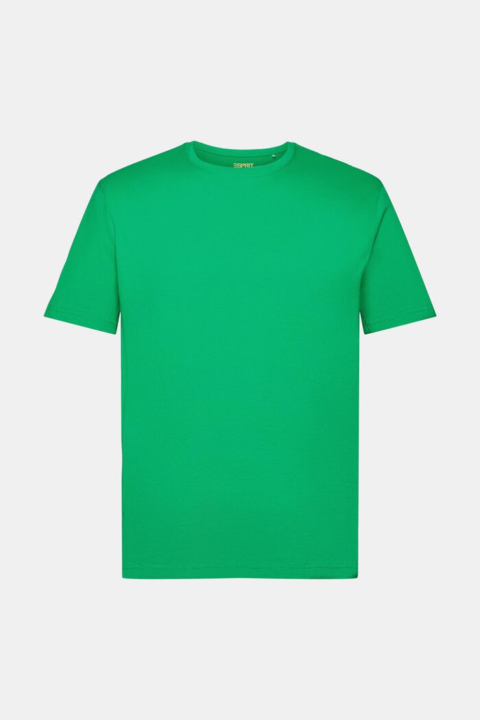 Kortærmet T-shirt med rund hals, GREEN, detail image number 5