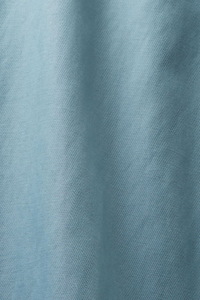 Button down-skjorte i twill, TEAL BLUE, detail image number 6