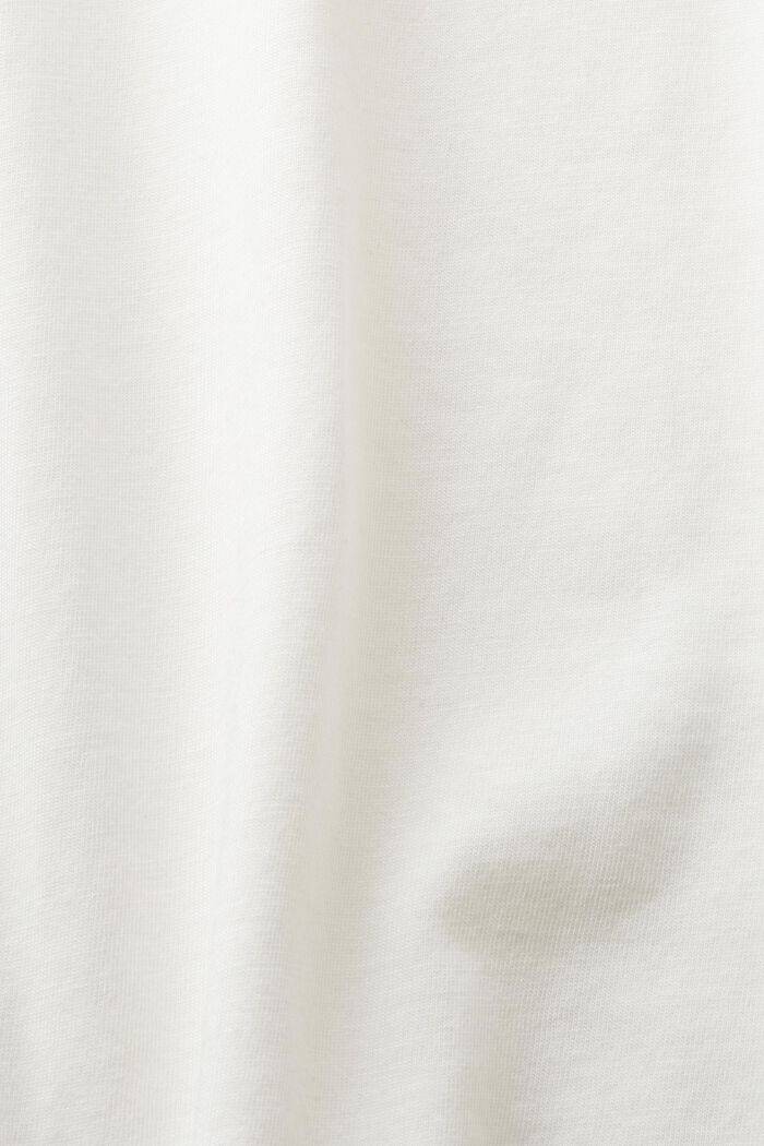 Ærmeløs T-shirt med pailletter og print, ICE, detail image number 5