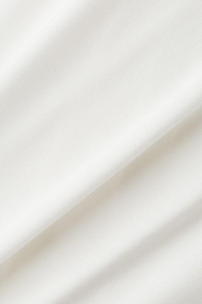 Bluse med V-hals, LENZING™ ECOVERO™, OFF WHITE, detail image number 4