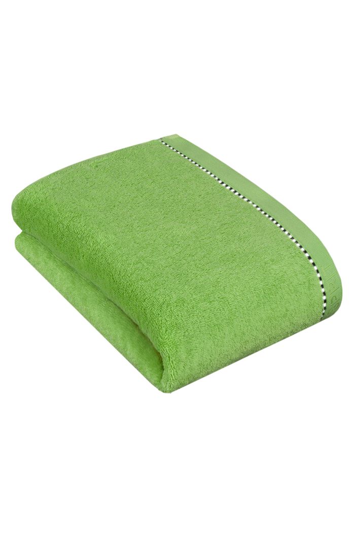 Med TENCEL™: Håndklædeserie af frotté, APPLE GREEN, detail image number 2