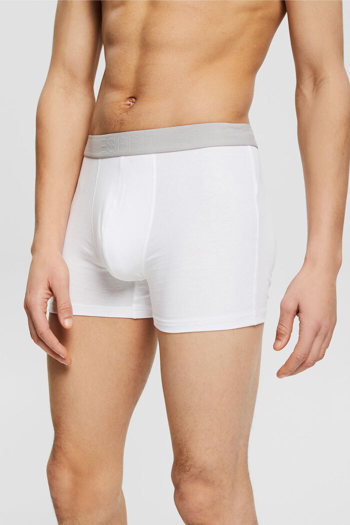 Pakke med 3 stk.: Hipster-shorts med logolinning