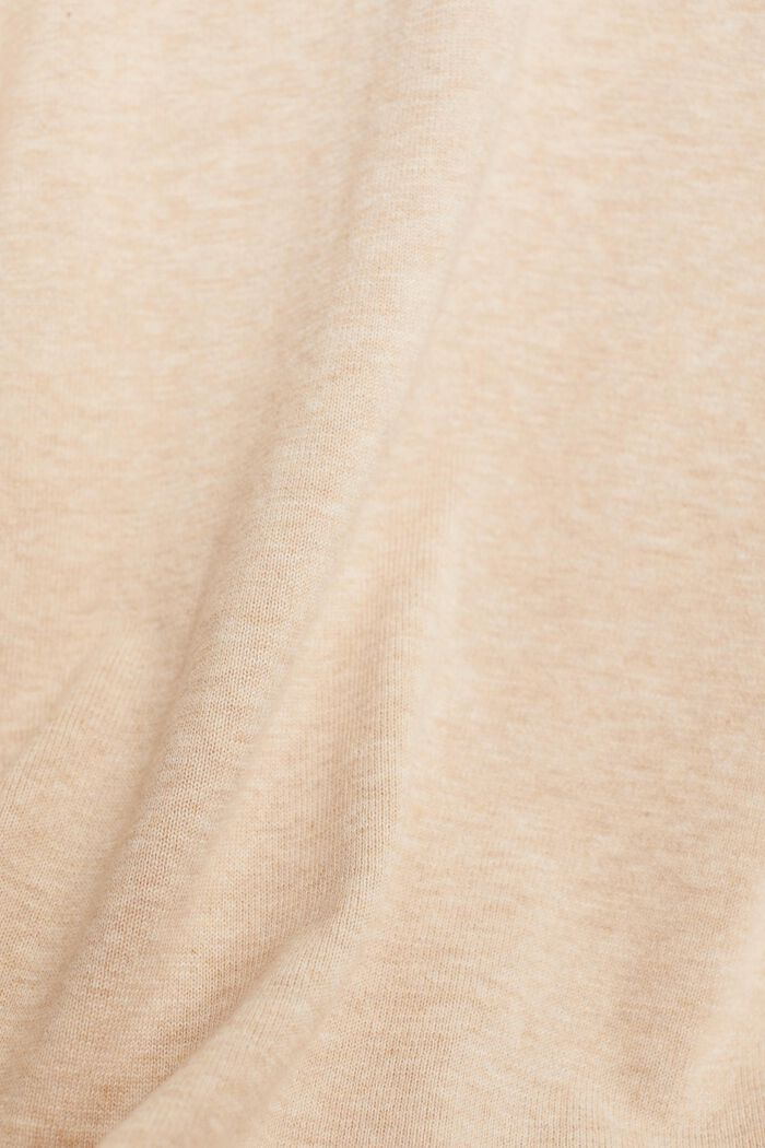 Pullover med brystlomme, CREAM BEIGE, detail image number 7