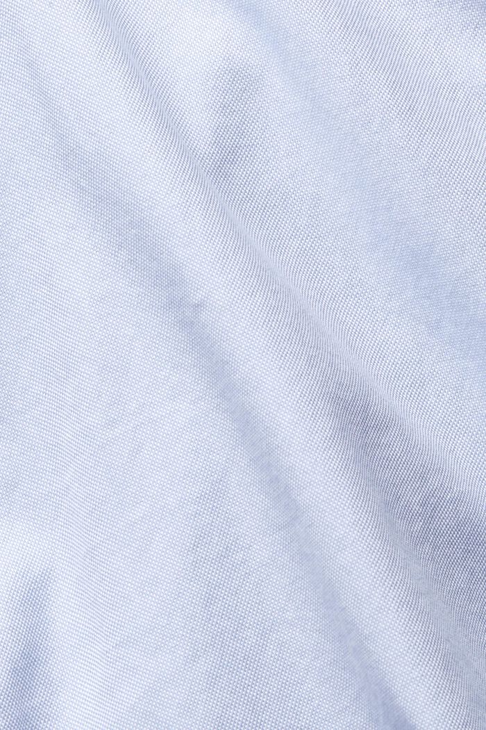 Skjortebluse af 100% bomuld, LIGHT BLUE, detail image number 5
