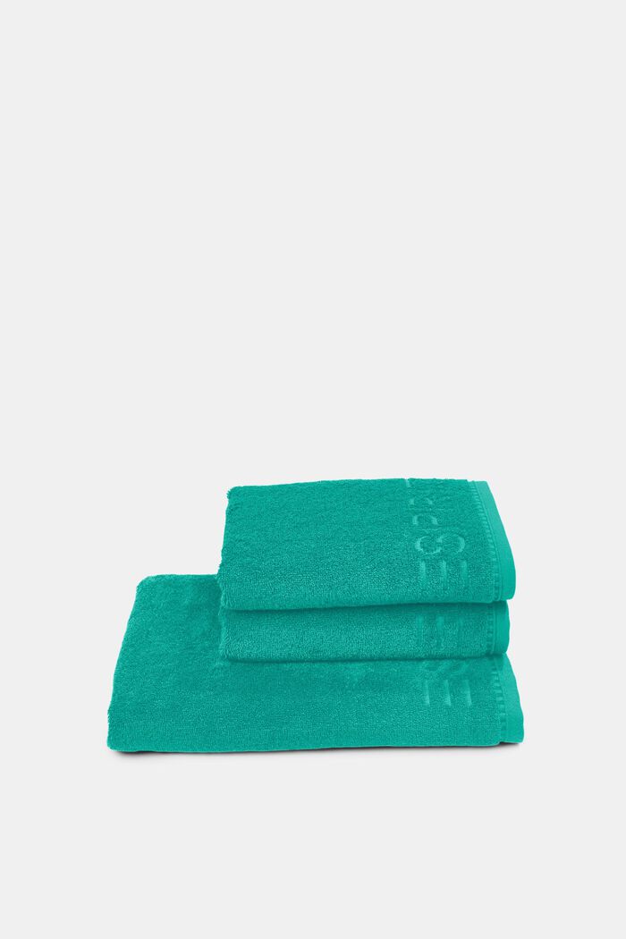 Med TENCEL™: Håndklædesæt af frotté med 3 stk., OCEAN TEA, detail image number 2