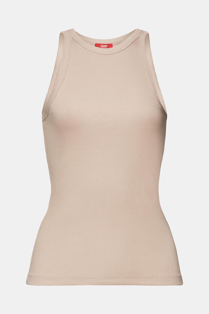 Overdel i tanktop-style, LIGHT TAUPE, detail image number 6