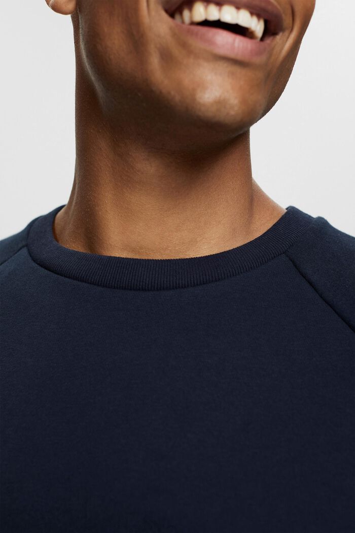 Sweatshirt med lynlåslomme, NAVY, detail image number 0