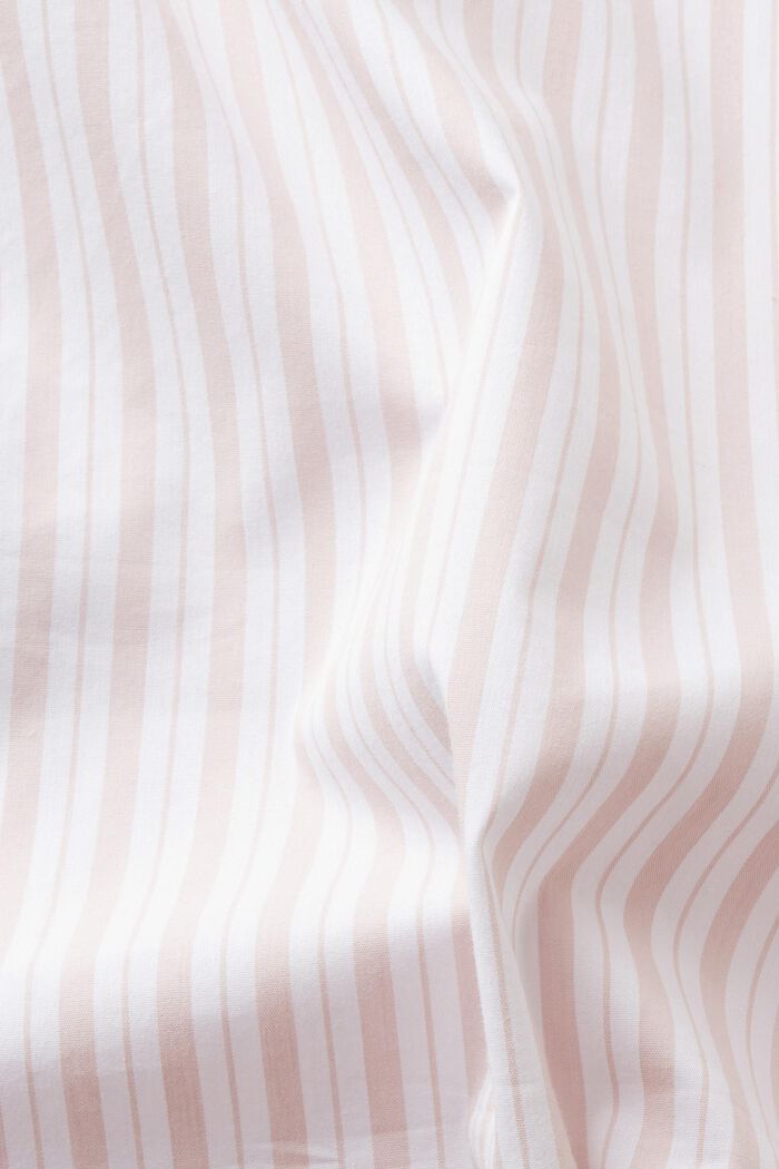 Stribet oversized high/low-bluse, WHITE, detail image number 6