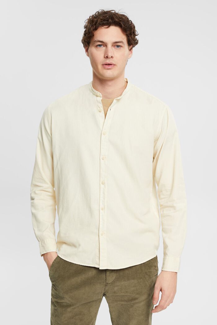 Skjorte med båndkrave, ICE, detail image number 0