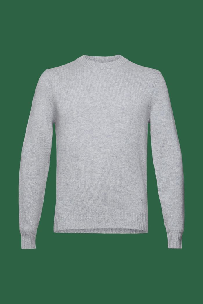 Sweater i kashmir, LIGHT GREY, detail image number 6