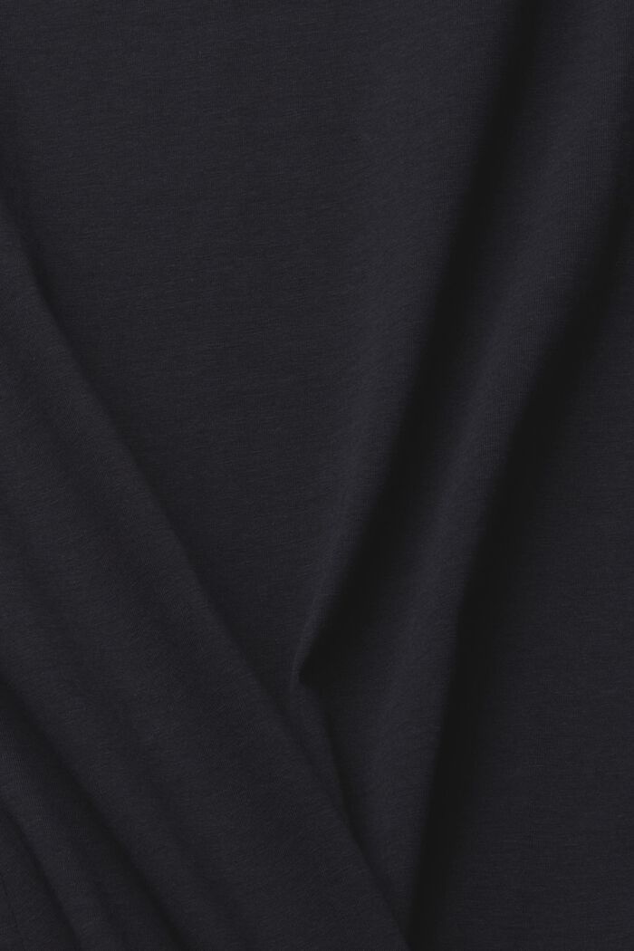 T-shirt med 3/4-lange ærmer, BLACK, detail image number 1