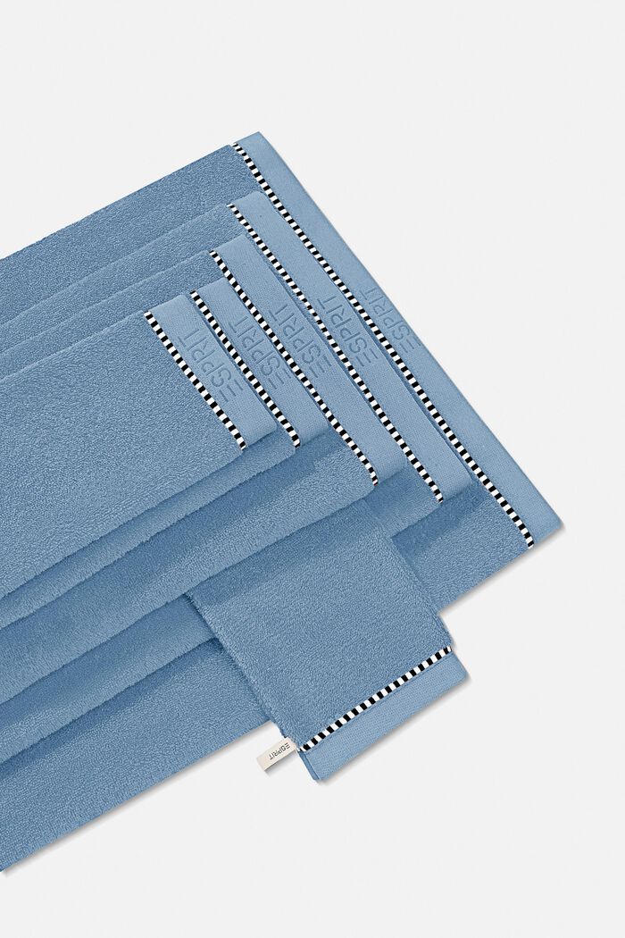 Med TENCEL™: Håndklædeserie af frotté, SKY BLUE, detail image number 4