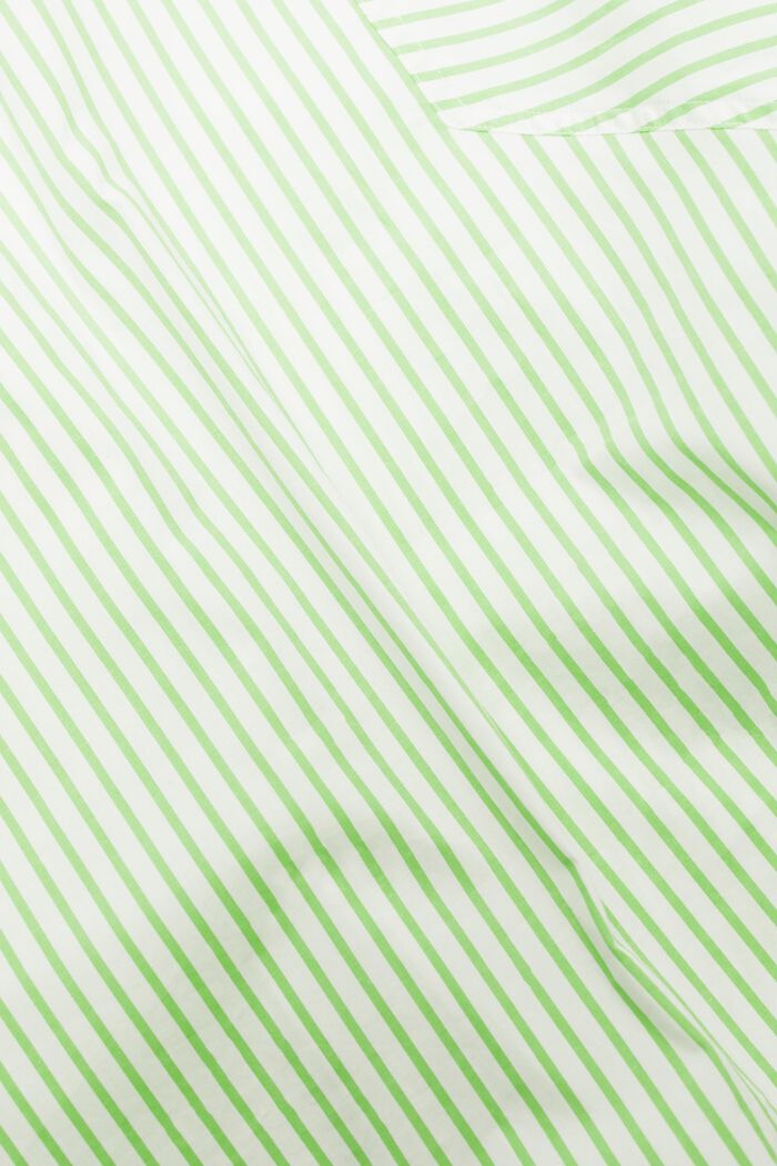 Stribet skjorte med bindedetalje foran, CITRUS GREEN, detail image number 5