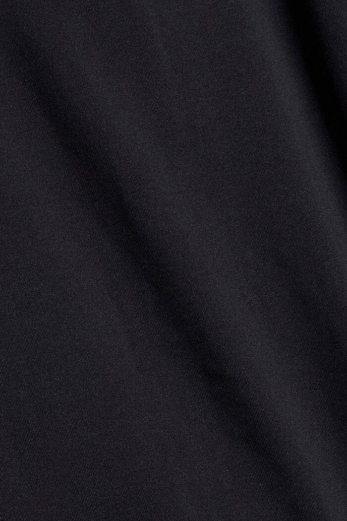 Genanvendte materialer: træningssweatshirt med E-DRY, BLACK, detail image number 4