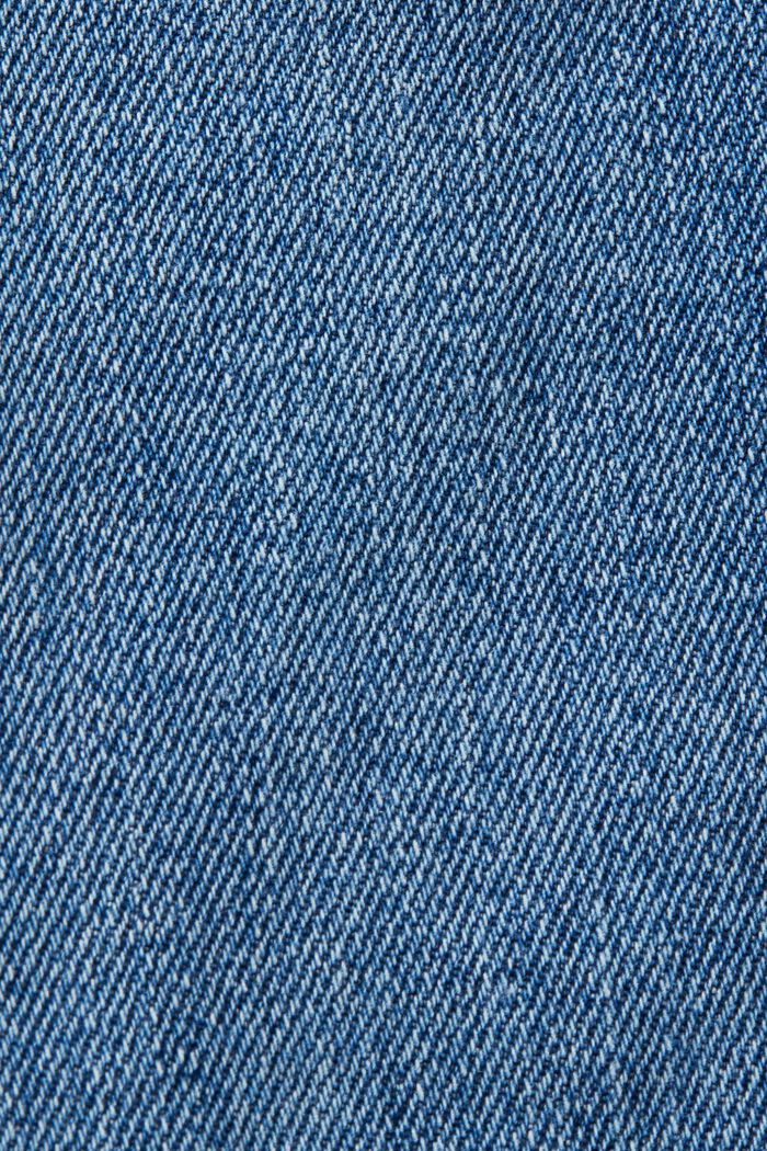 Capri-jeans med mellemhøj talje, BLUE MEDIUM WASHED, detail image number 6