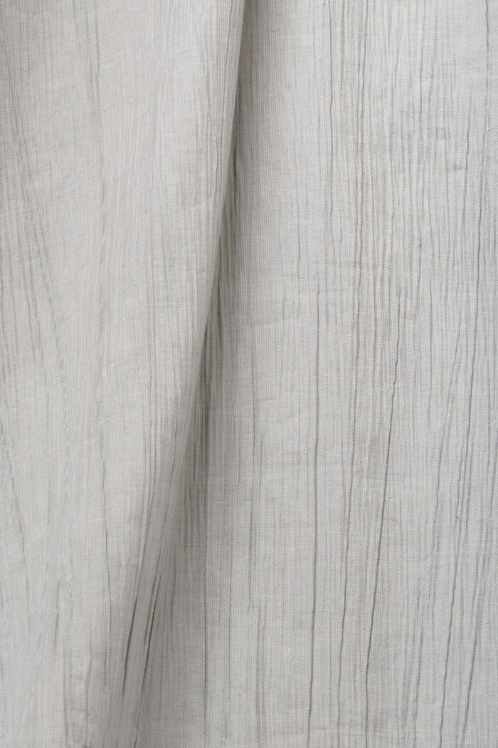 Krøllet bluse uden ærmer, MEDIUM GREY, detail image number 5
