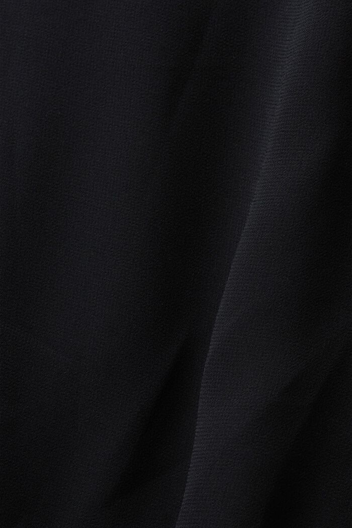 Jumpsuit i chiffon med vide ben, BLACK, detail image number 5
