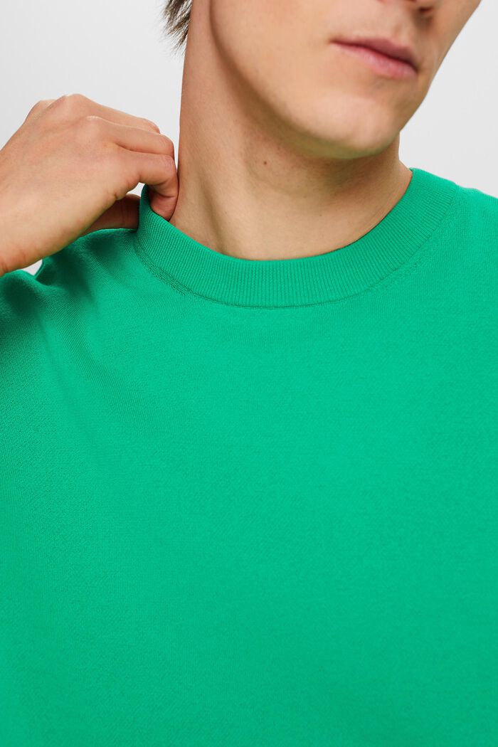 Kortærmet sweater, GREEN, detail image number 2