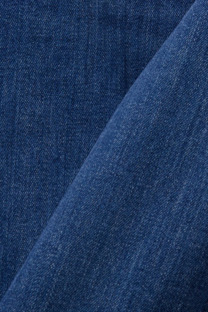 Dad fit jeans med høj talje, BLUE MEDIUM WASHED, detail image number 5