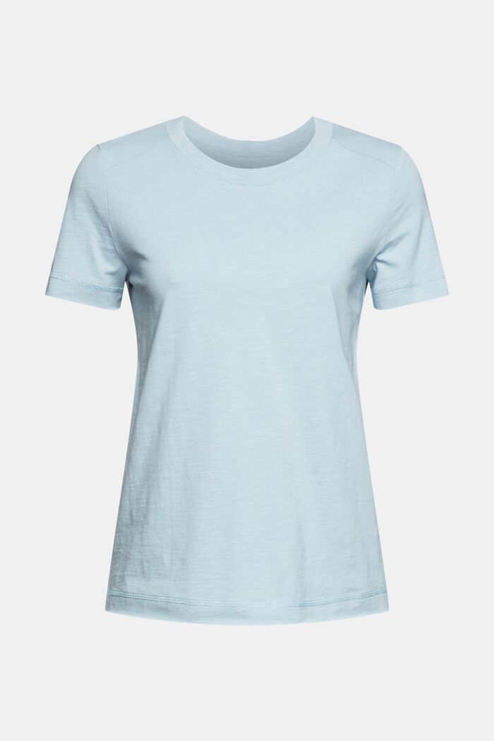 T shirt i 100% økologisk bomuld, GREY BLUE, detail image number 2