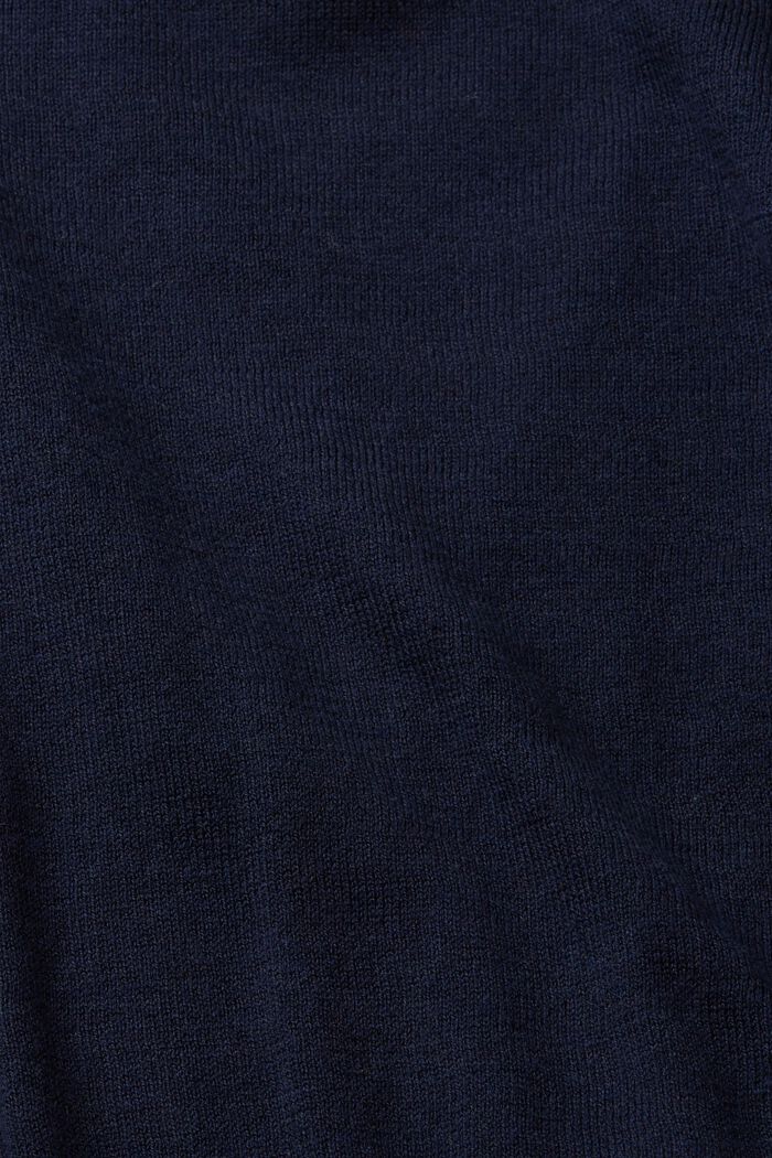 Slå om-sweater, NAVY, detail image number 5