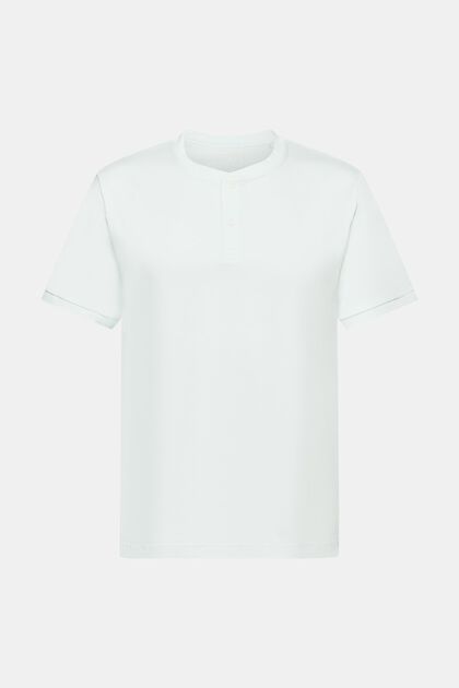 Henley-T-shirt i jersey