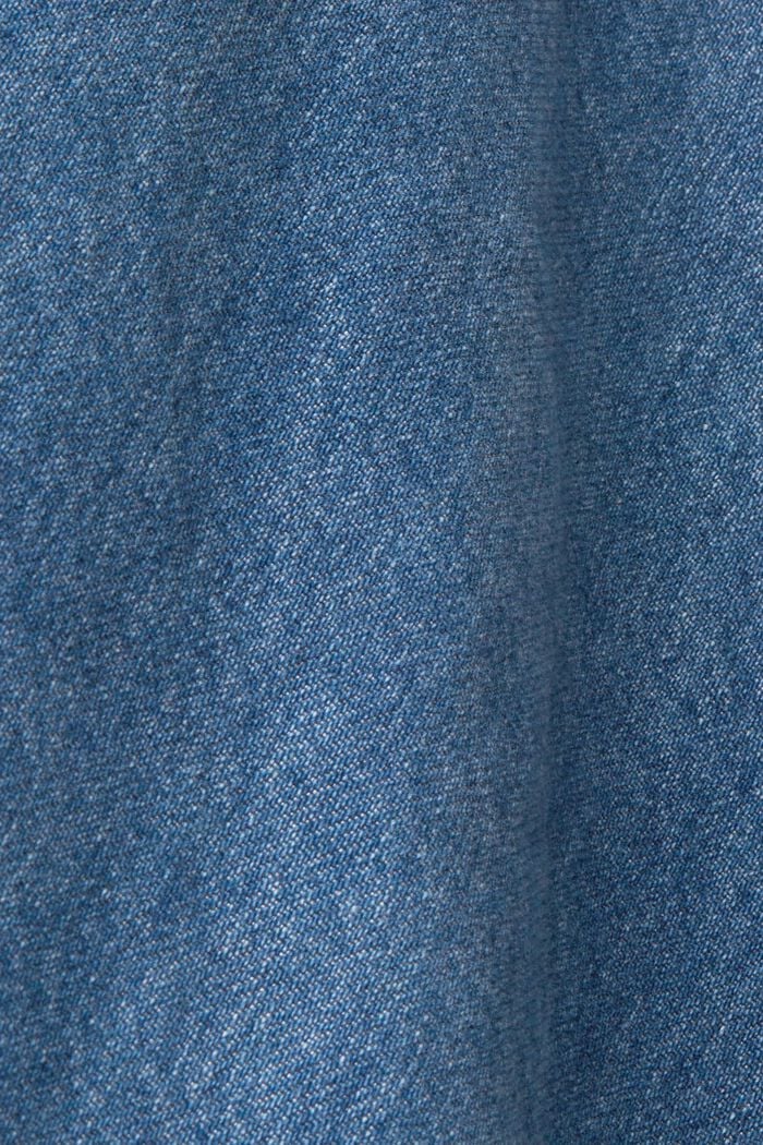 Asymmetrisk denimnederdel, BLUE MEDIUM WASHED, detail image number 5