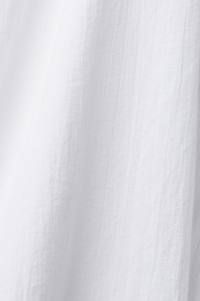 Broderet skjortekjole, WHITE, detail image number 5