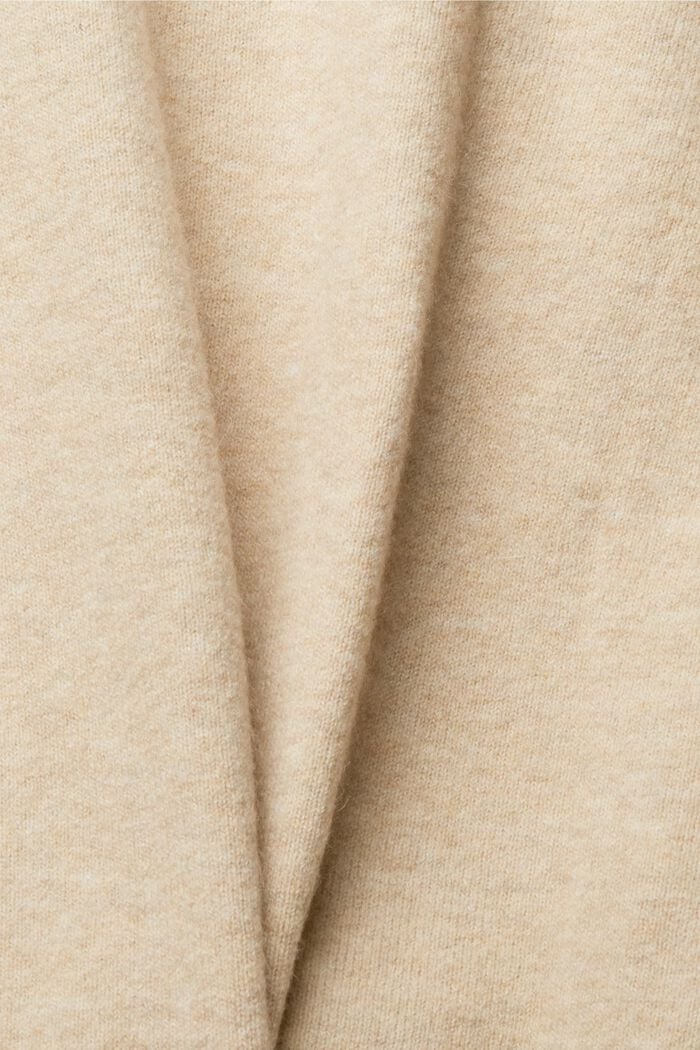 Pullover med rullekrave, 100% bomuld, NEW BLACK, detail image number 6