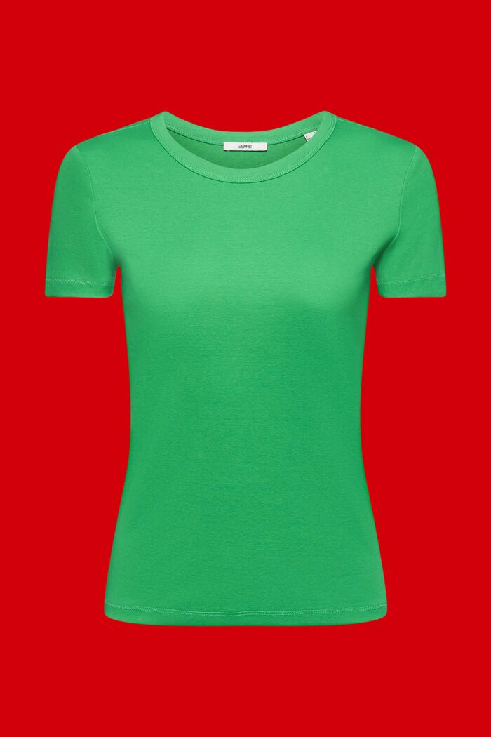 T-shirt i bomuld, GREEN, detail image number 6