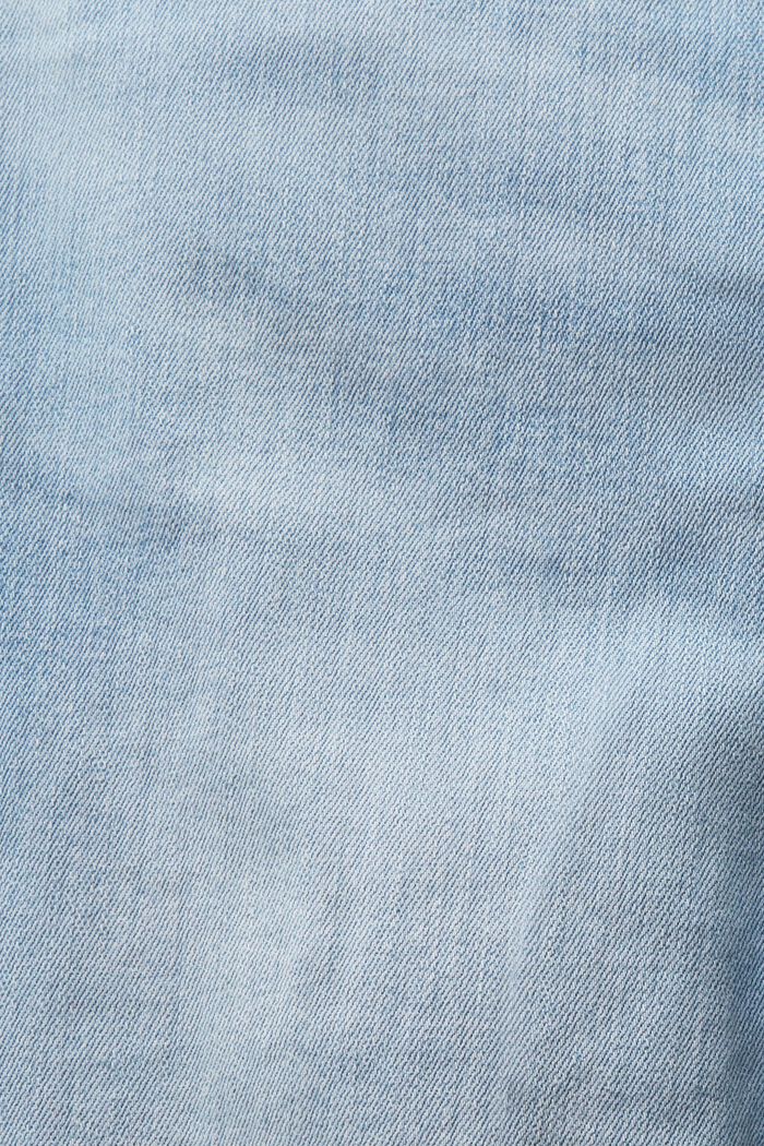 High skinny jeans, BLUE BLEACHED, detail image number 5