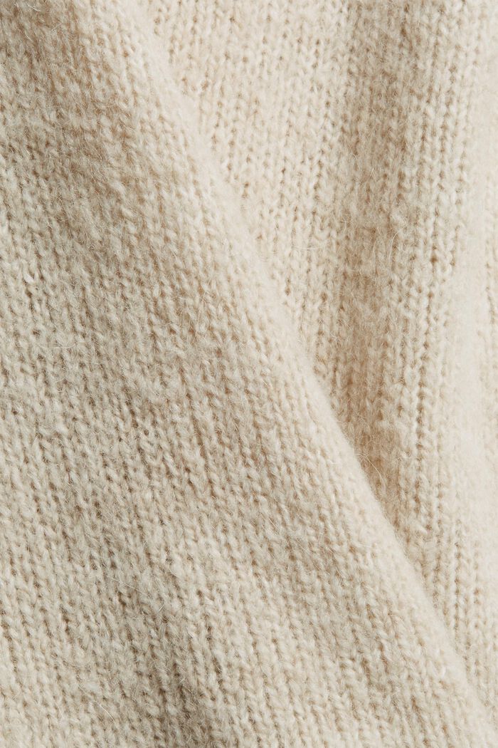 Med uld/alpaka: Blød pullover med bådudskæring, ICE, detail image number 4