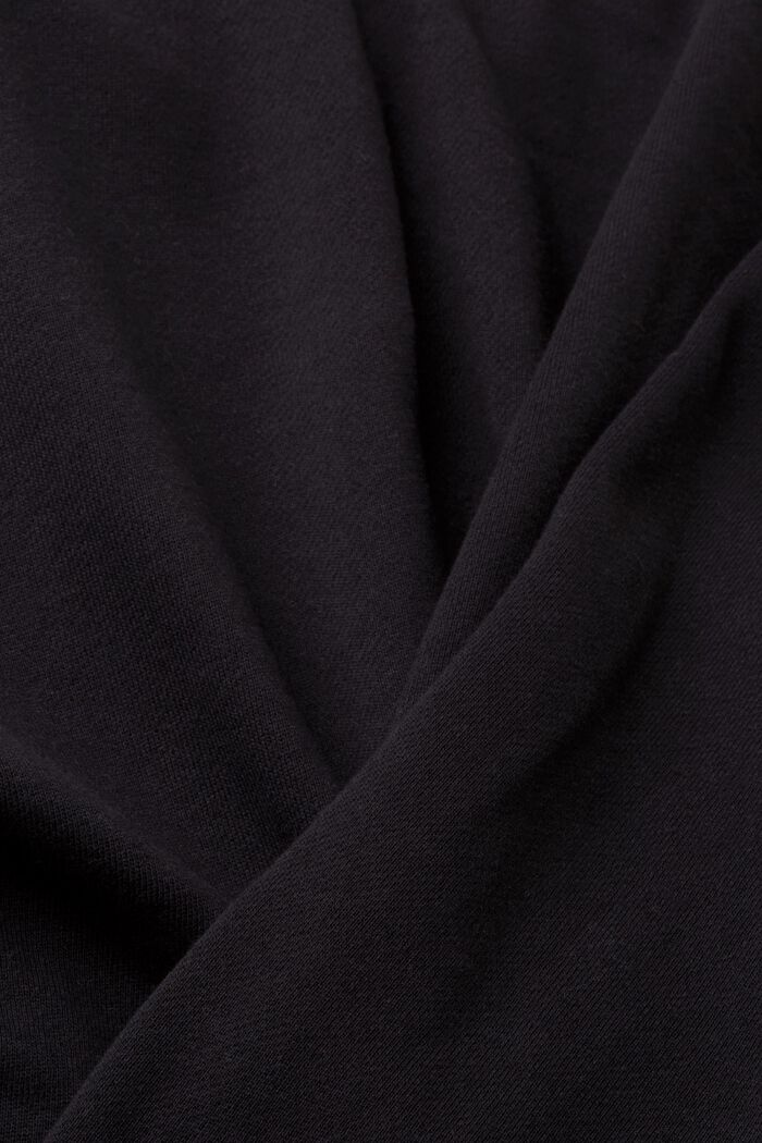 Sweatshirt med hætte, BLACK, detail image number 5