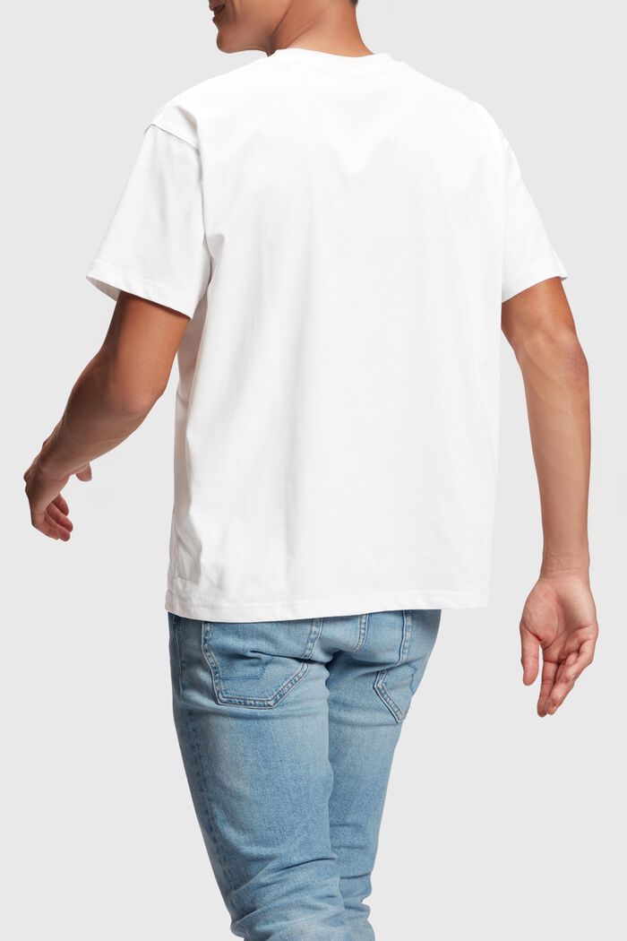Yagi Archive T-shirt med logo og rund hals, WHITE, detail image number 1